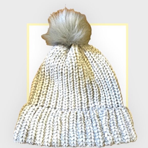 Gray Knit Beanie - Picture 1 of 1